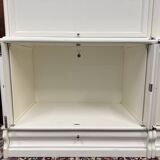 Original Globe Wernicke English Low Bookcase White