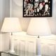 Pair of Jean Roger ceramic lamps