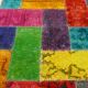 Tapis d'Orient "Patchwork" fin