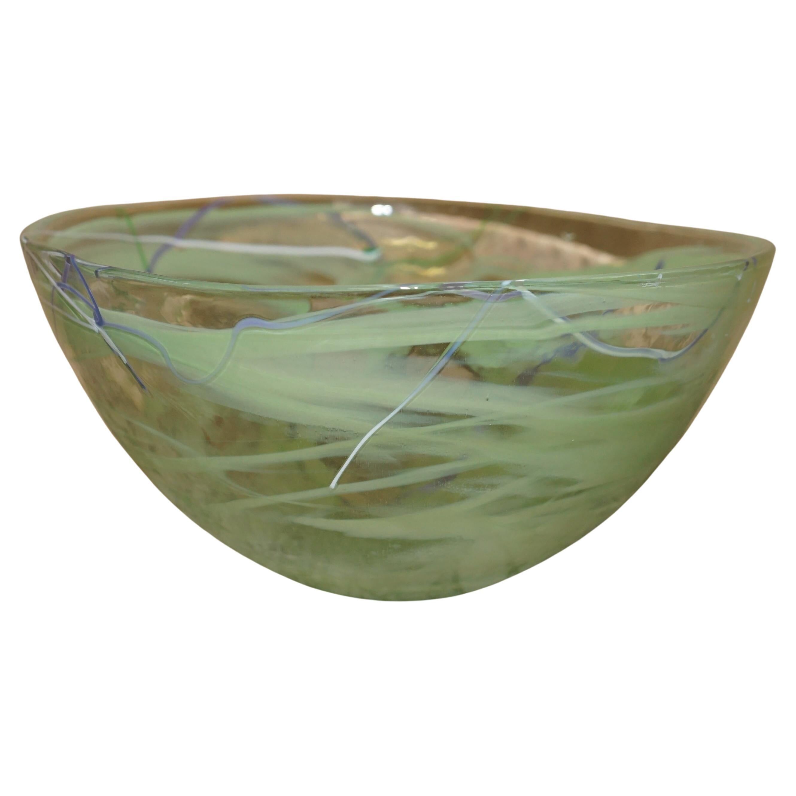Kosta Boda decorative bowl in glass by Anna Ehrner