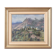 Vicente Gomez Fuste - Post Impressionist Village and Mountains