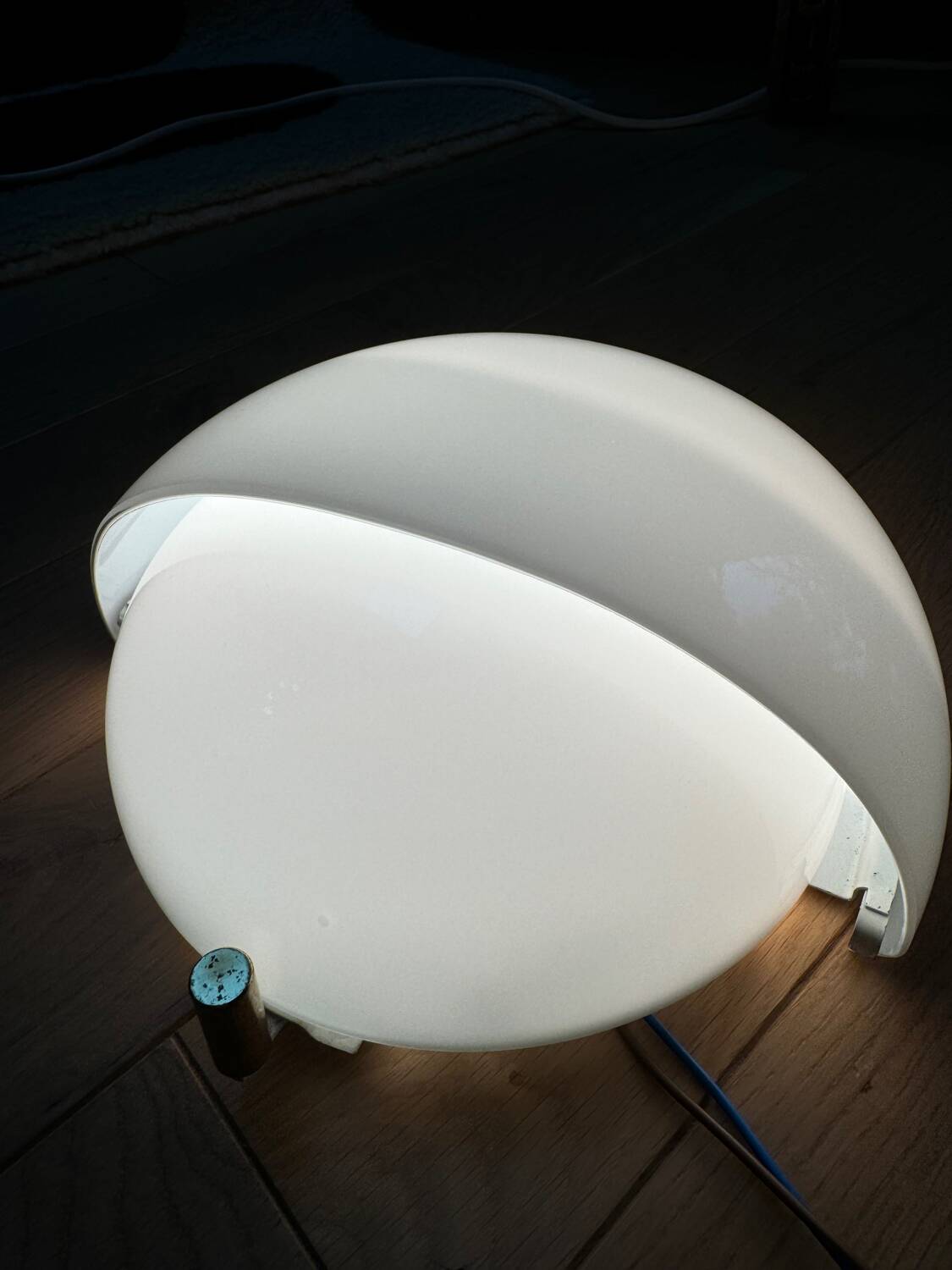 Applique vintage en verre de Murano de Vico Magistretti pour Artemide / Mania / Space Age