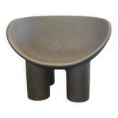 Fauteuil roly poly gris