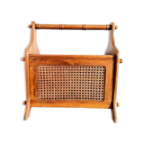 Vintage cannage magazine door