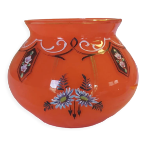 Vase en verre Kralik Orange Tango