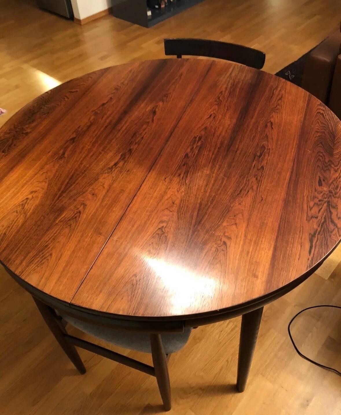 Roundette dining set by Hans Olsen, Denmark 1960s