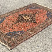 Tapis d'orient Iran Sarouk  Ancien - 1.25 X 2.05 mètres.