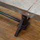 Table industrielle pour 10/12 personnes authentique