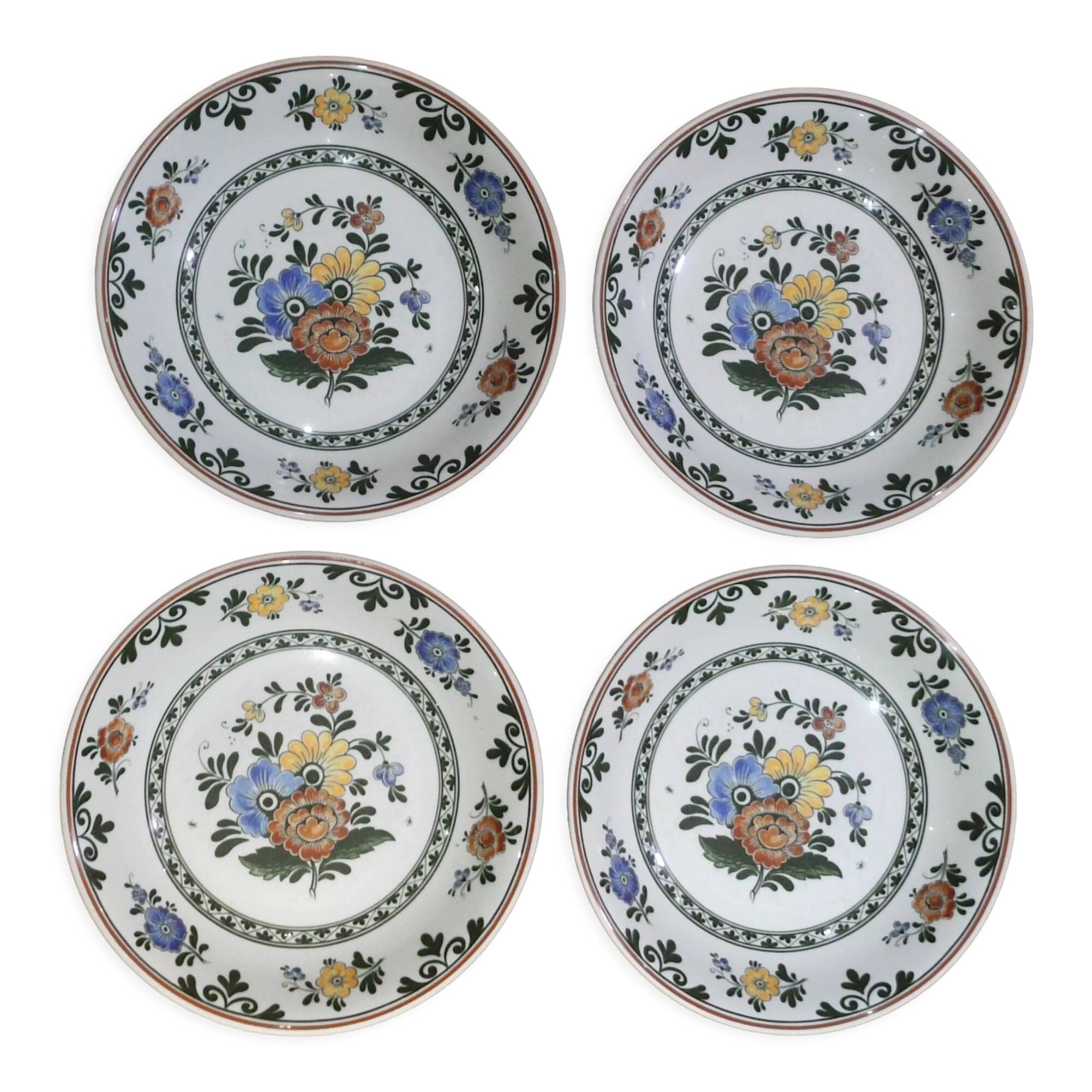 4 Villeroy & Boch hollow plates