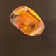 Blown glass soliflore with vibrant colors