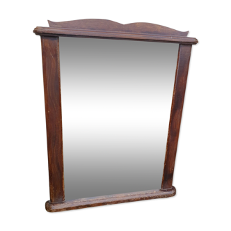 Vintage wooden mirror