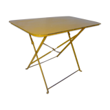Table bistrot vintage en métal