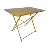Table bistrot vintage en métal
