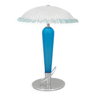 Desk lamp, Murano glass, Italian design, 1990s, production: Italy