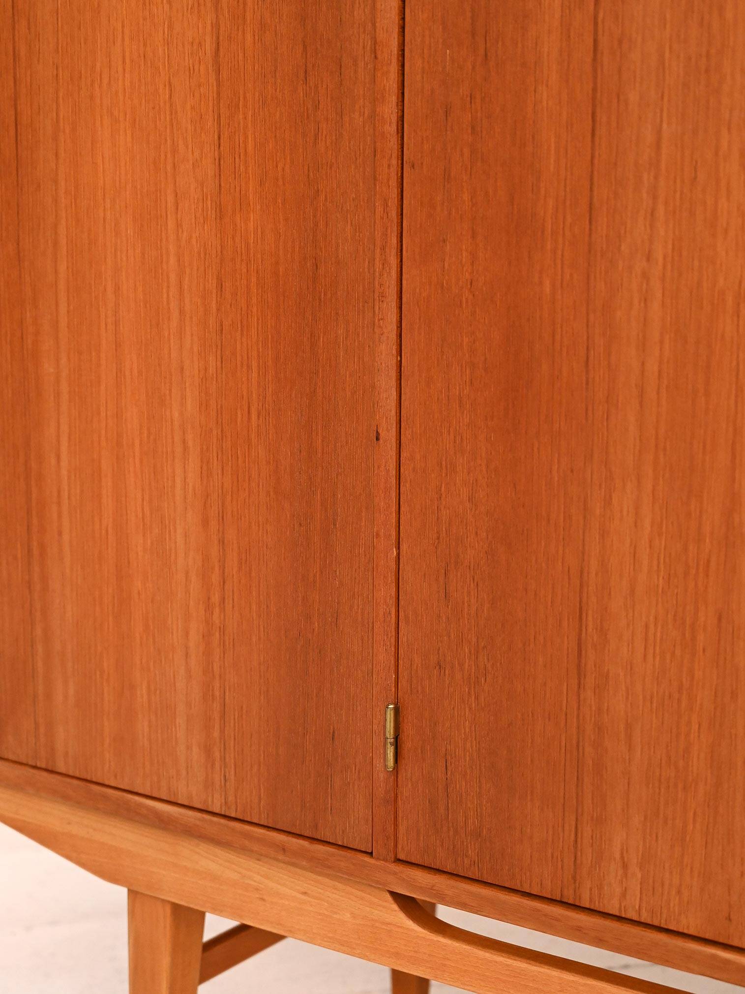 Scandinavian teak sideboard, 1950s-60s