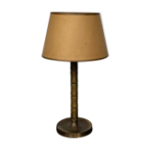 Bamboo brass lamp from the 50s
