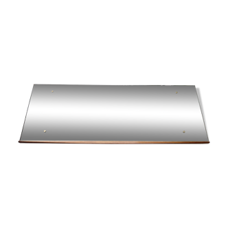 Miroir cadre en teck 122x45cm