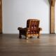 Hussar lounge chair by Luciano Frigerio, Italy 1970s