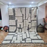 Handmade wool Berber rug 300X200 cm