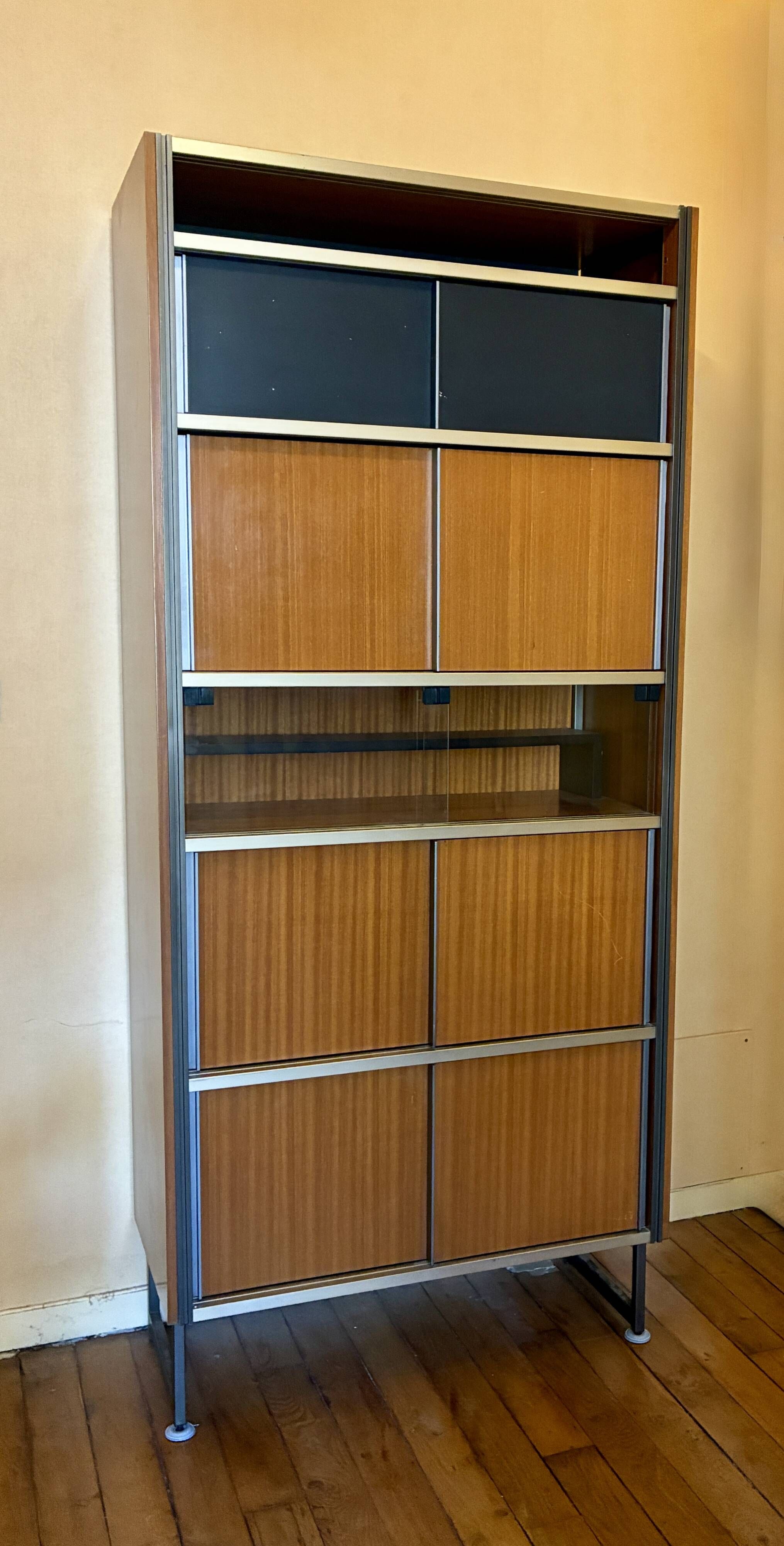 Modernist Column Library EFA – Georges Frydman – 1960s-70s