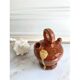 Gargche gargoulette glazed pottery