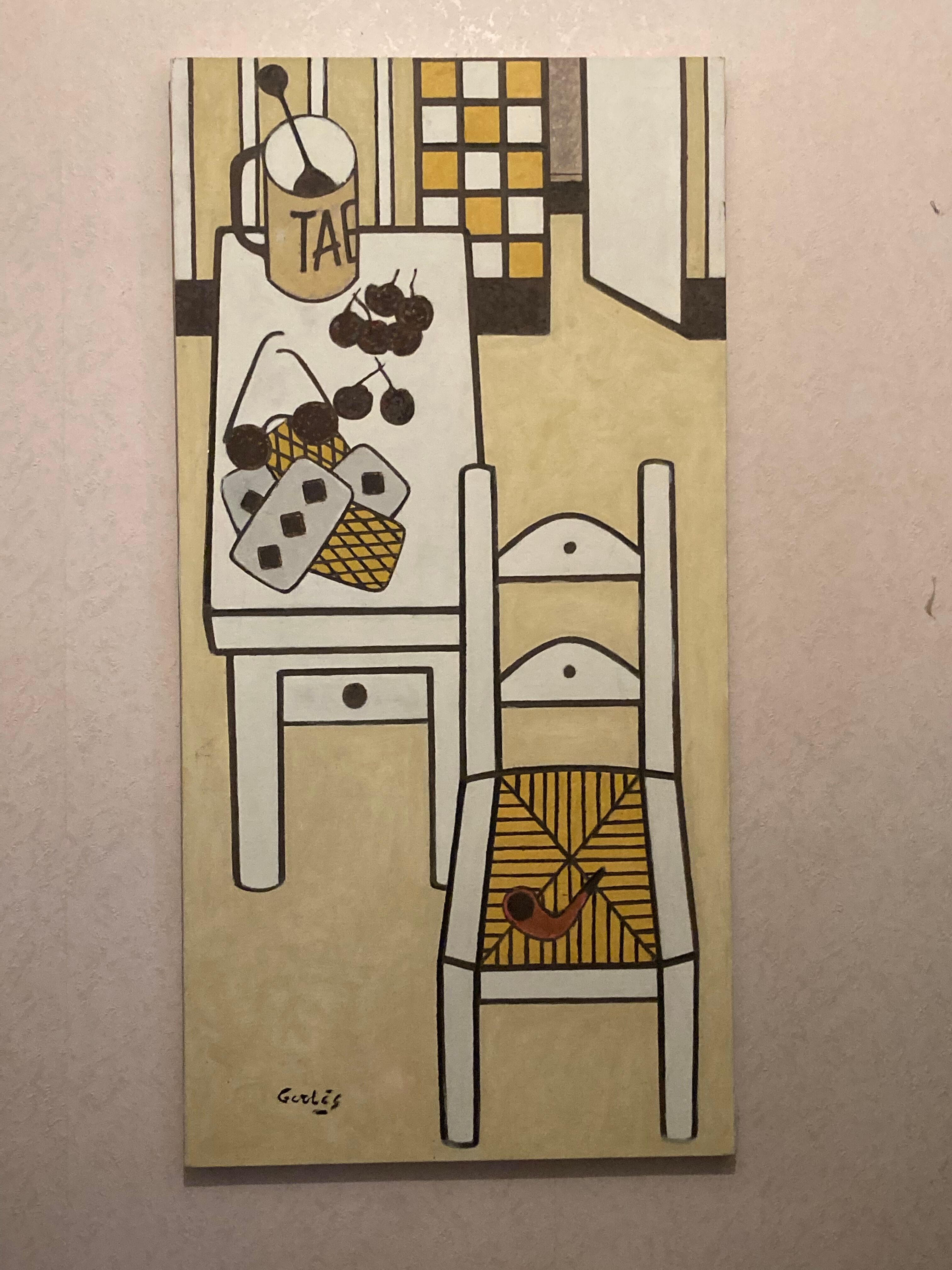 Nature morte à la chaise