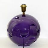 Plum shaped ceramic ball lamp, 1970