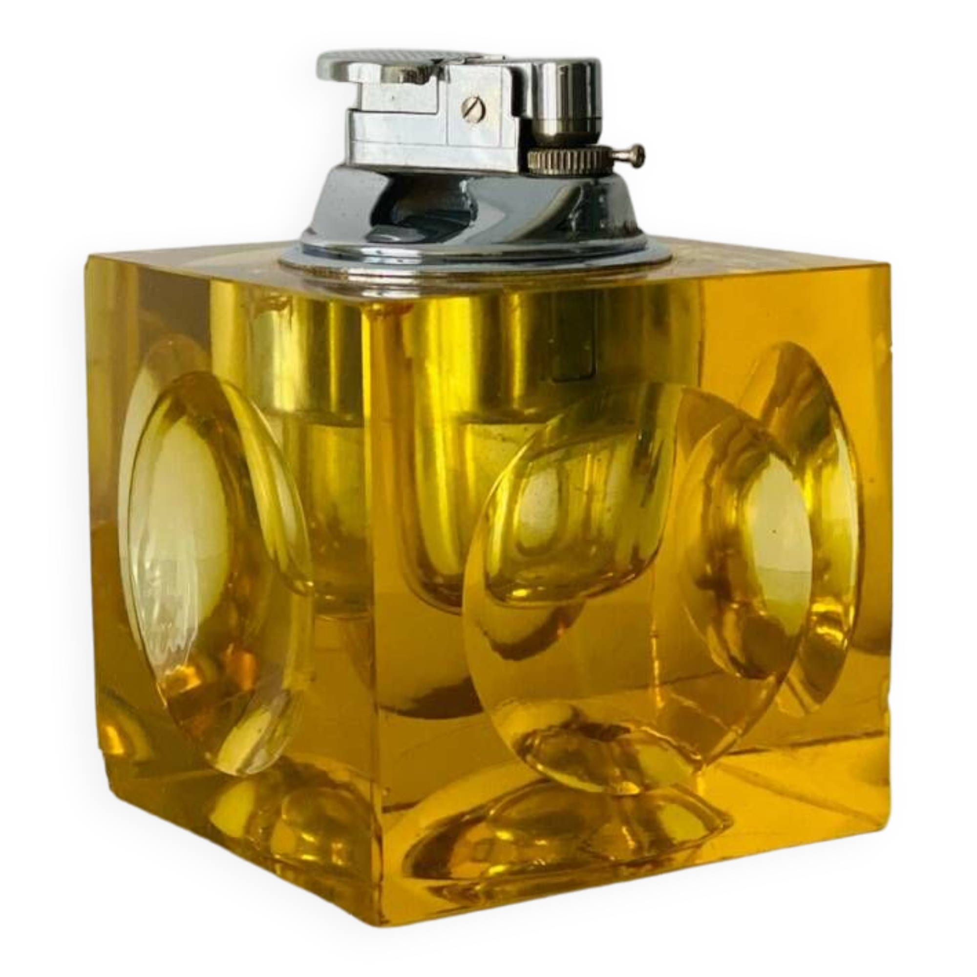 Antonio Imperatore table lighter for Murano, 1970