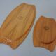 Danish Trays in Teak from Silva, 1960s, Set of 2