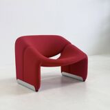 Artifort Groovy F598 M-Chair by Pierre Paulin in red