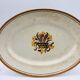 Set of 2 oval dishes, Creil and Montereau – Carnation model.