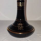 Vase grec peint à la main, or fin 24k