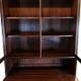 Display cabinet - rosewood - Danish design - Erik Brouer - Brouer Møbelfabrik - 1960s