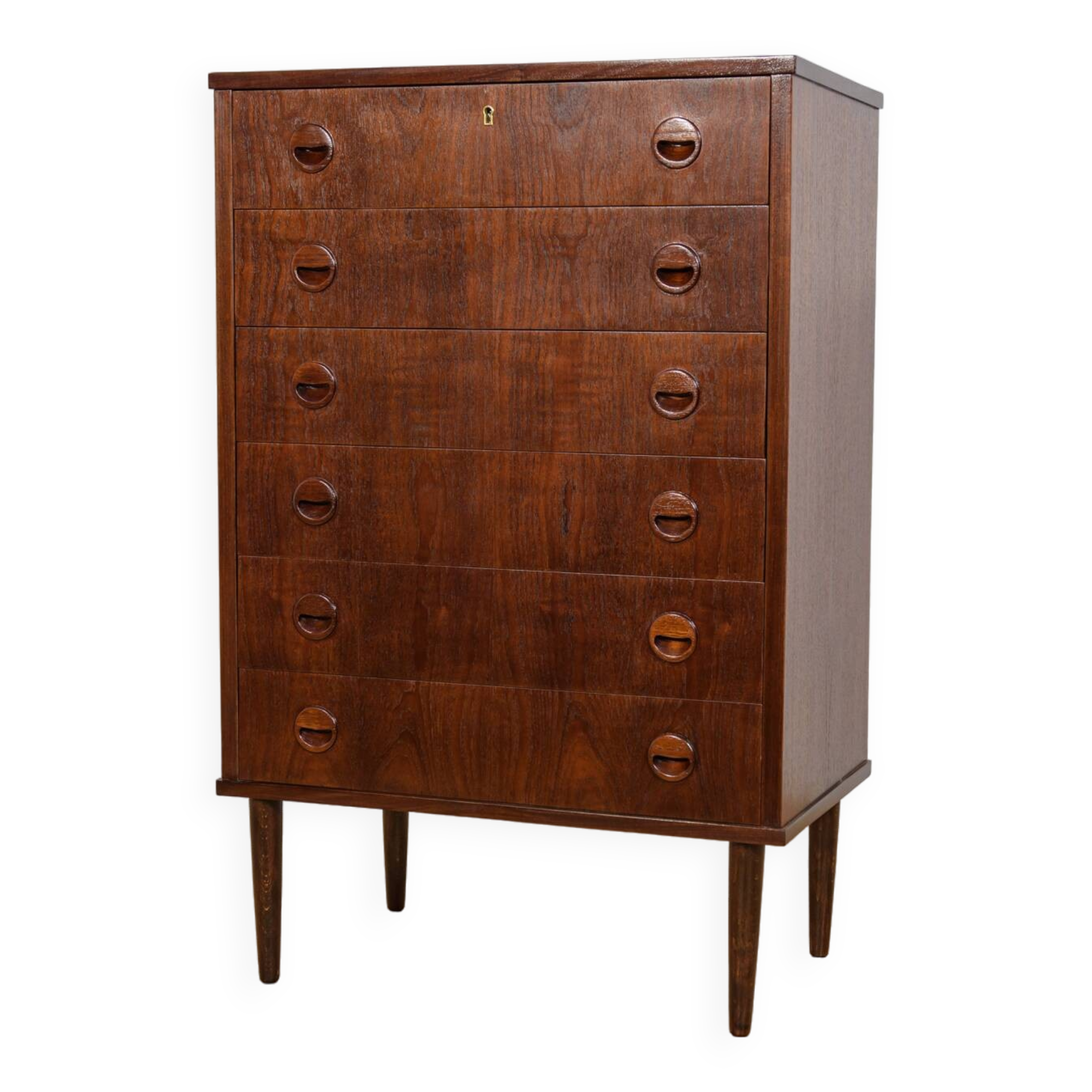 Mid-Century Teak Dresser, Denmark, 1960s