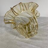 Glass lampshade "skirt" for lamp