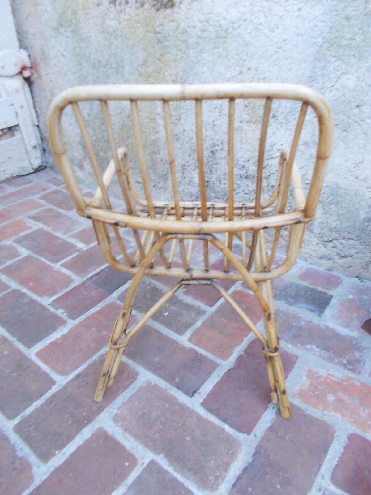 Child rattan armchair