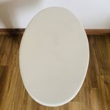 White ceramic console table