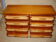 Mahogany and straw chest of drawers, circa 1950, Mexican made
