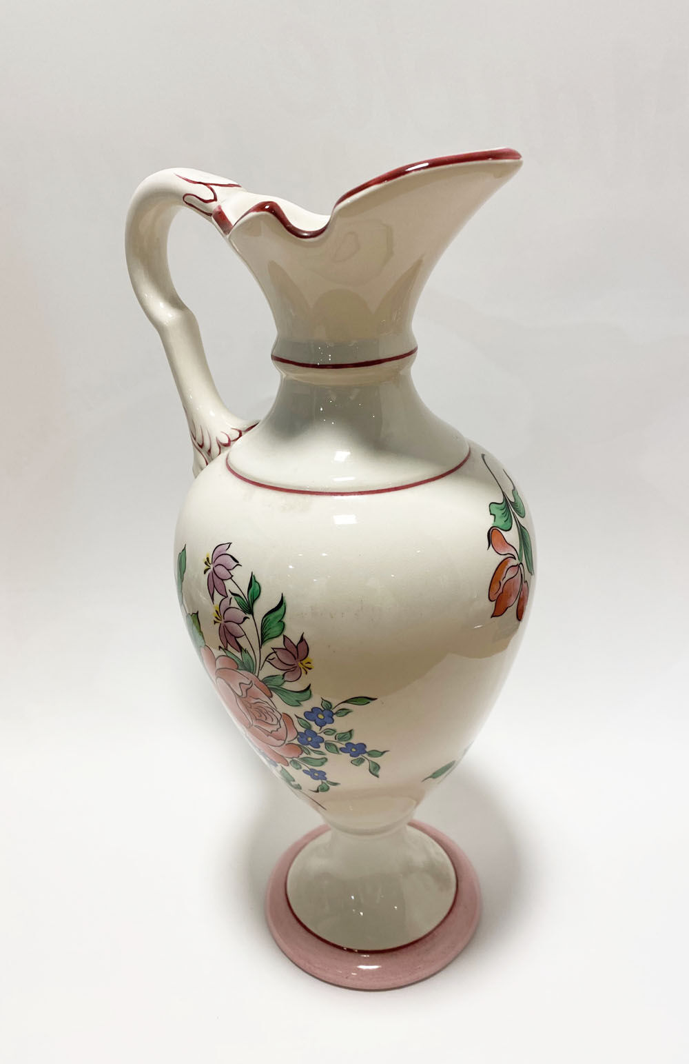 High jug. Faience of Lunéville