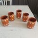 Pots gobelets décorés style scandinave