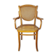 Fauteuil assise et dossier en cannage étiquette de Thonet ref sl02