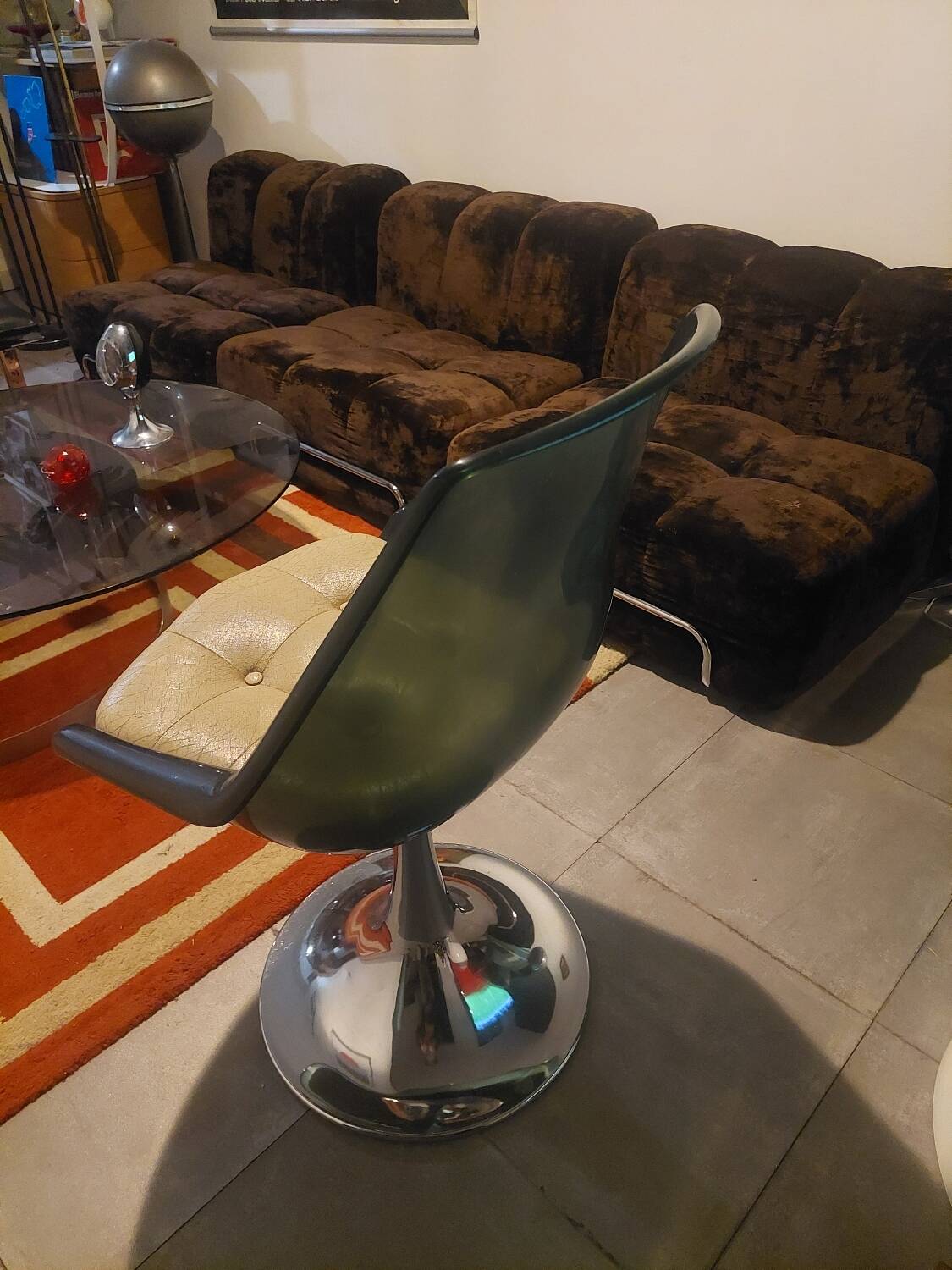 Roche Bobois swivel chair