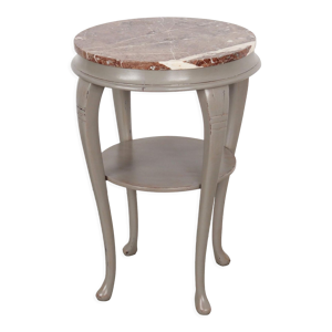 Table ronde en acajou, - danemark
