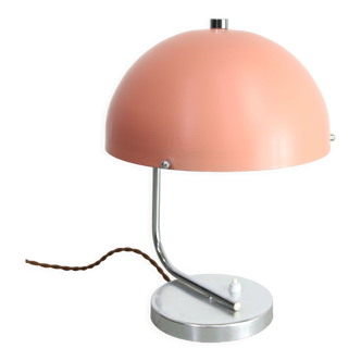 Lampe de table pink sphere du milieu du siècle