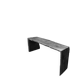 Banc en chêne wabisabi