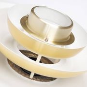 Danish vintage pendant lamp Verona by Kurt Wiborg, Jeka, 1980s
