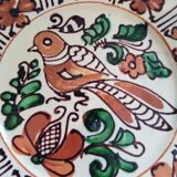 Ceramic plate Mathé Dénes pottery Korond