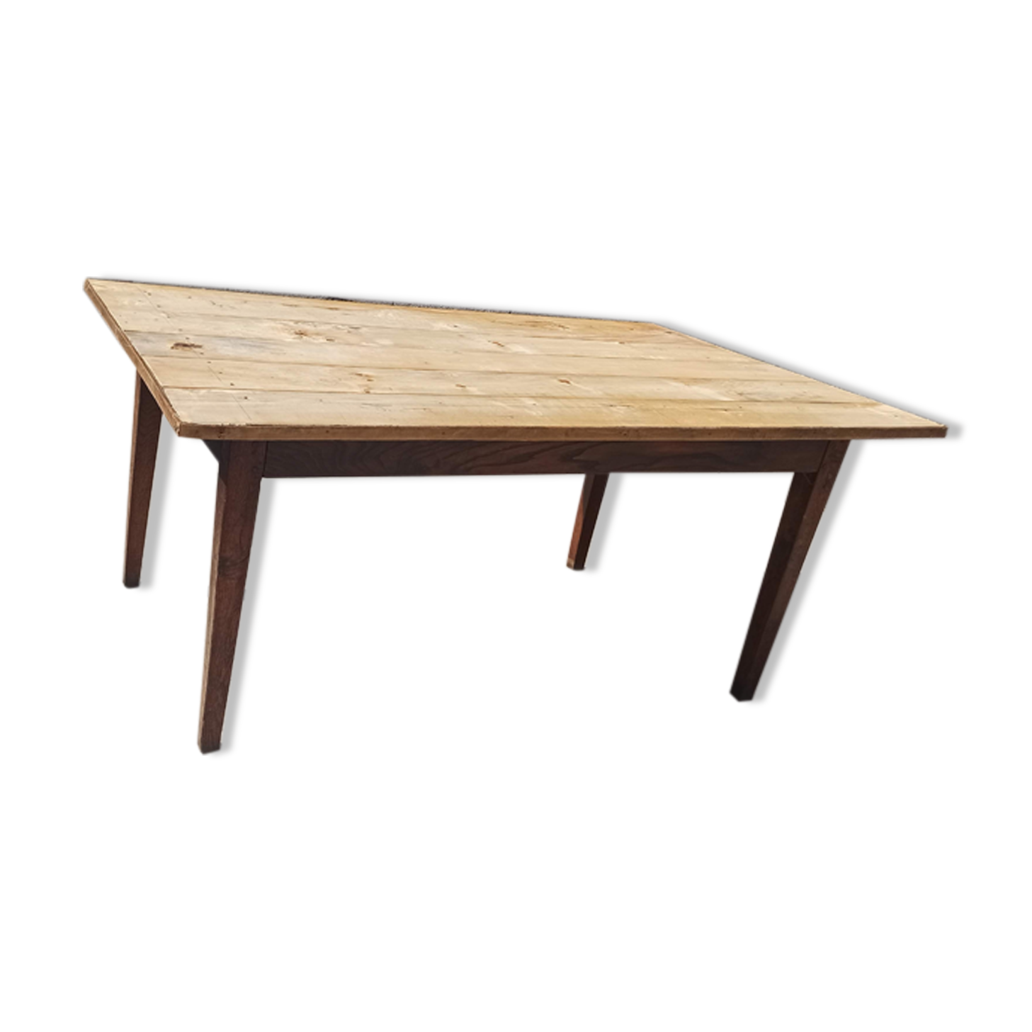 Large farmhouse table beautiful depth