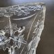 Crystal triangle dish
