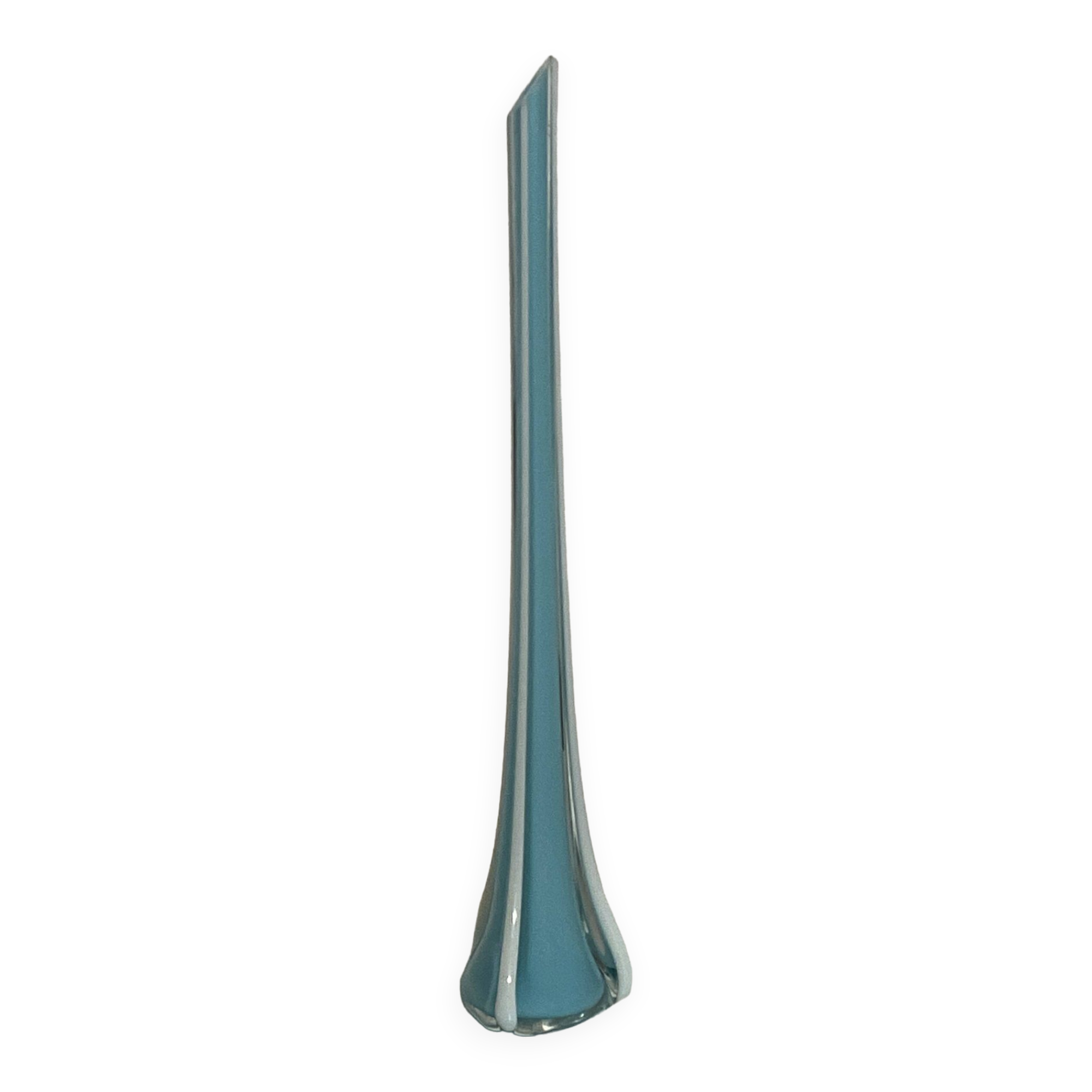 Large vintage Murano vase solitiflore